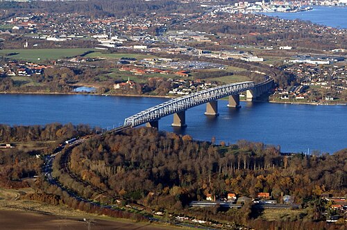Lillebæltsbroen — Thue C. Leibrandt (CC BY-SA 3.0) Lillebæltsbroen