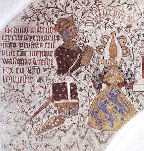 Valdemar Atterdag — Unknown contemporary 14th-century artist (Public domain) Valdemar Atterdag